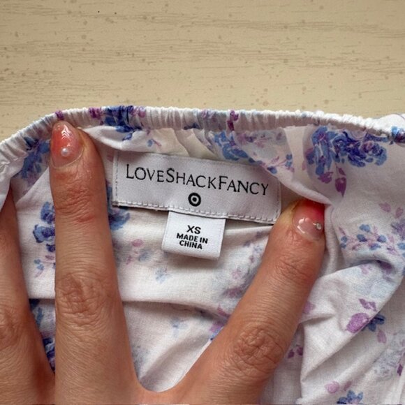 Gemma Puff Sleeve Dress LoveShackFancy x Target - Picture 3 of 5